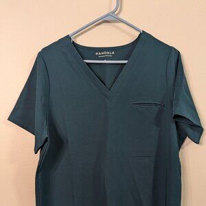 Mandala Scrub Top 2XL